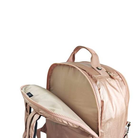 brand new Kipling Extra Large 47cm xl 17" Laptop Seoul Backpack rose gold - Picture 6 of 9